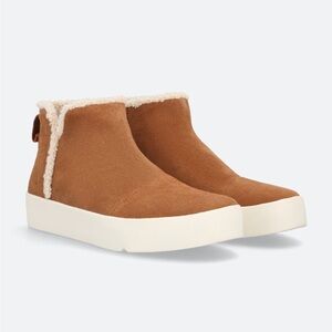Toms Women's Brown Suede Sneakers